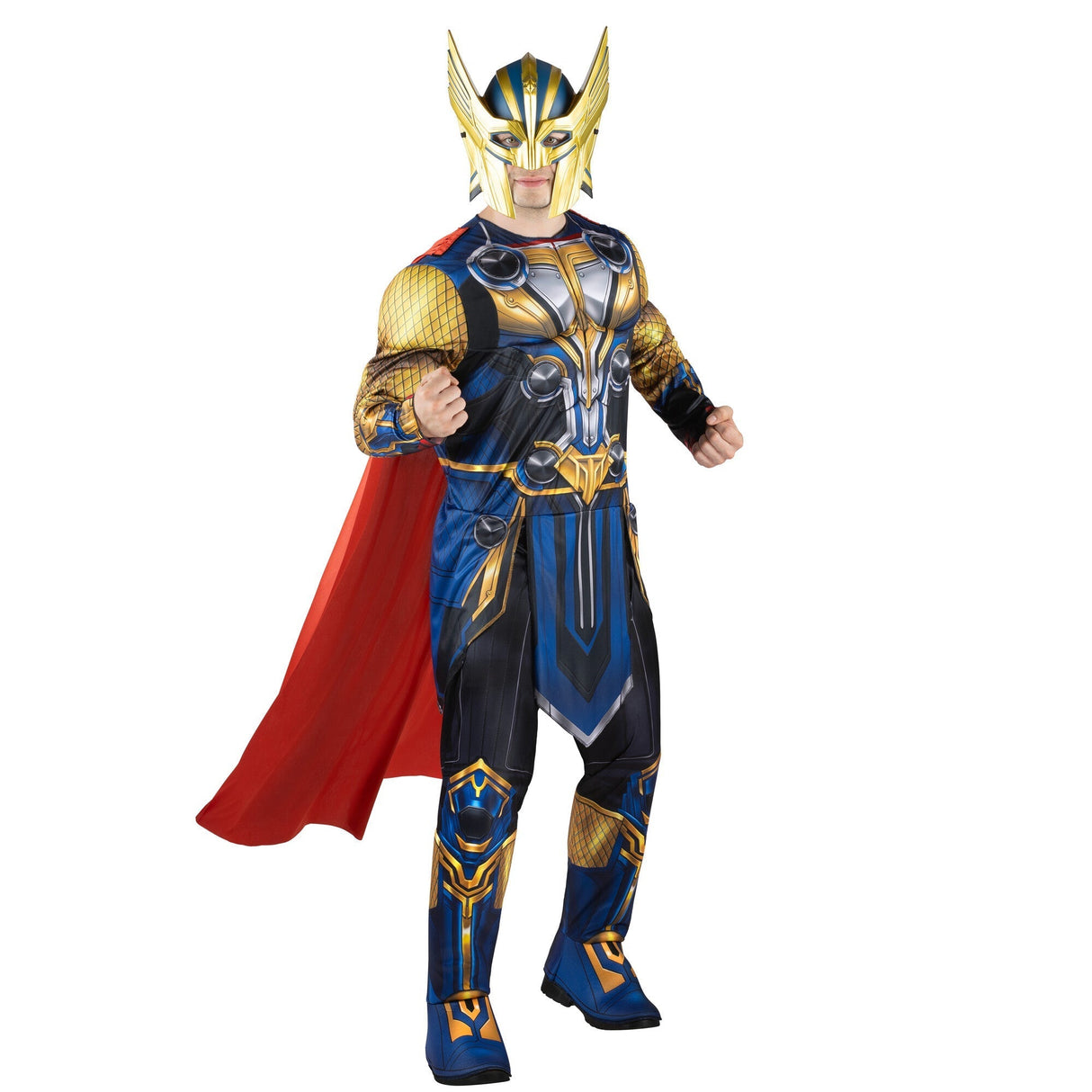 KROEGER Costumes Marvel Thor Qualux Costume for Adults, Jumpsuit and Cape