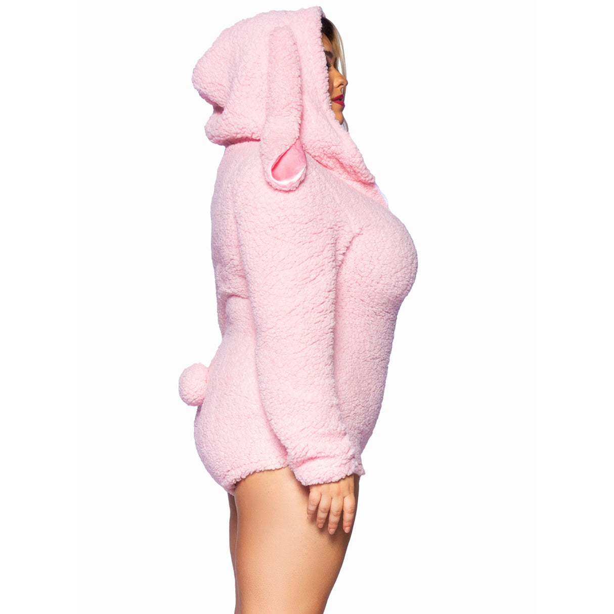 LEG AVENUE/SKU DISTRIBUTORS INC Costumes Cuddle Bunny Plus Size Costume for Adults, Pink Romper