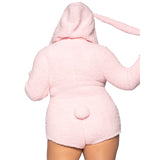 LEG AVENUE/SKU DISTRIBUTORS INC Costumes Cuddle Bunny Plus Size Costume for Adults, Pink Romper