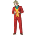 LEG AVENUE/SKU DISTRIBUTORS INC Costumes Deviant Clown Costume for Adults, Red Jacket and Pants