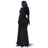 LEG AVENUE/SKU DISTRIBUTORS INC Costumes Immortal Mistress Costume for Adults, Black Long Dress