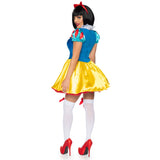 LEG AVENUE/SKU DISTRIBUTORS INC Costumes Snow White Costume for Adults, Short Yellow, Red and Blue Dress