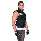 LEG AVENUE/SKU DISTRIBUTORS INC Costumes SWAT Costume for Adults, Black Vest 714718562070