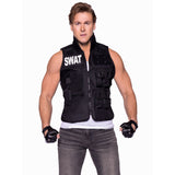 LEG AVENUE/SKU DISTRIBUTORS INC Costumes SWAT Costume for Adults, Black Vest 714718562070