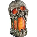 Buy Halloween Flaming Rotted Skull sold at Party Expert