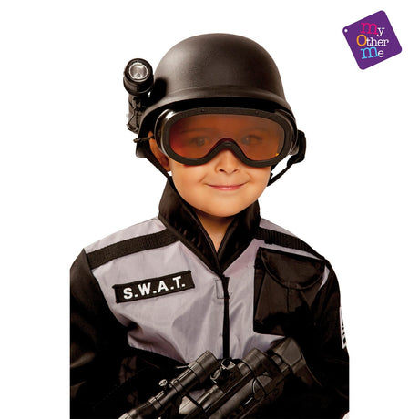 MY OTHER ME FUN COMPANY Costume Accessories S.W.A.T. Helmet for Adults 8435408216111