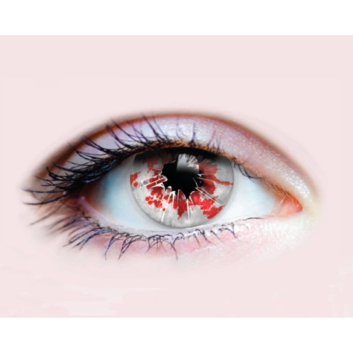 Buy Costume Accessories Shatter contact lenses, 3 months usage sold at Party Expert
