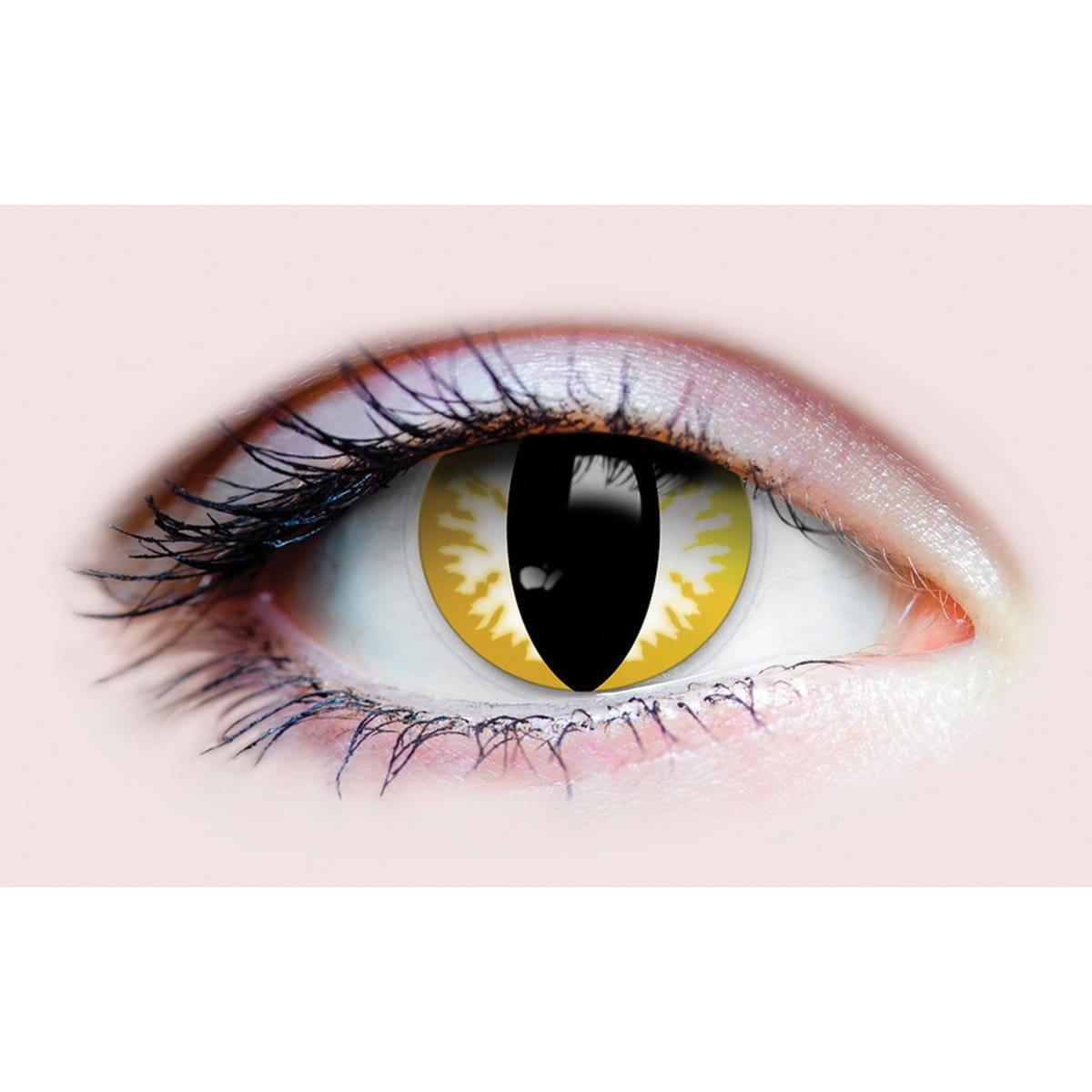 Buy Costume Accessories Thriller contact lenses, 3 months usage sold at Party Expert
