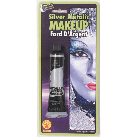 Buy Costume Accessories Silver cream makeup tube sold at Party Expert