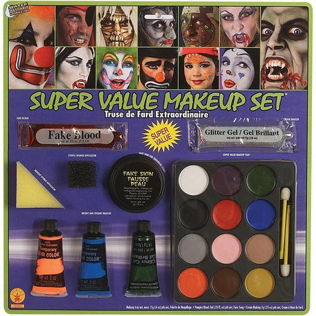 Buy Costume Accessories Super value makeup set sold at Party Expert