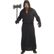 Buy Costumes Black Hooded Robe for Adults sold at Party Expert