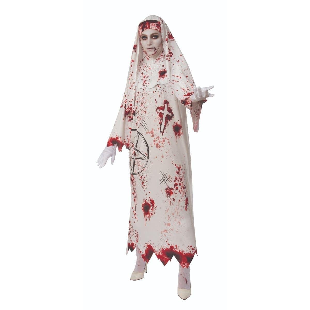 Buy Costumes Bloody Nun Costume for Adults sold at Party Expert