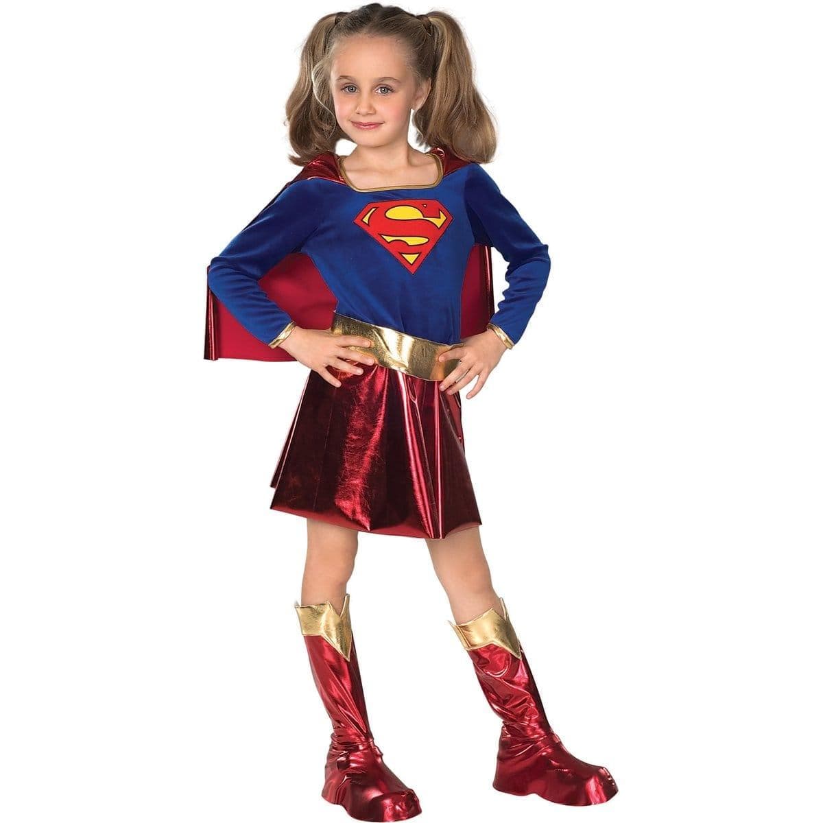 Buy Costumes Supergirl Deluxe Costume for Kids, Supergirl sold at Party Expert