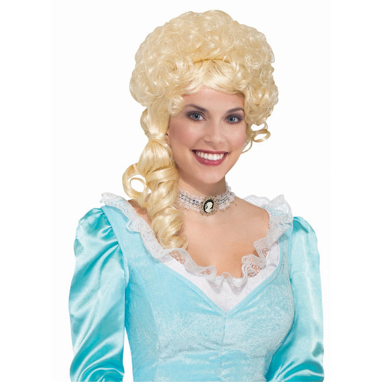 RUBIES II (Ruby Slipper Sales) Costume Accessories Blond Colonial Wig for Adults 721773780936