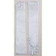RUBIES II (Ruby Slipper Sales) Costume Accessories White Long Gloves for Adults, 22 in 721773676833