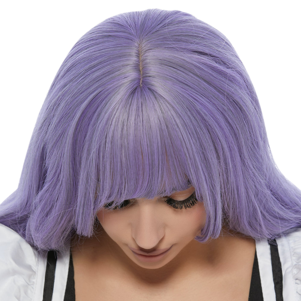 Shaoxing Keqiao Chengyou Textile Co.,Ltd Costumes Accessories Zyunko Purple Wavy Long Wig for Adults