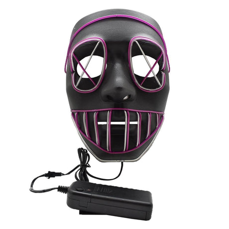 Buy Costume Accessories Light-up LED Anonymous mask sold at Party Expert
