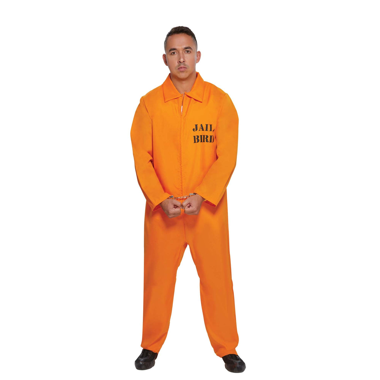 SHENZHEN PARTYGEARS DEVELOPMENT CO. LTD Costumes Prisoner Costume for Adults, Orange Jumpsuit