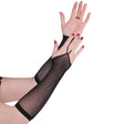 SUIT YOURSELF COSTUME CO. Costume Accessories Black fishnet arm warmers for adults 809801715546