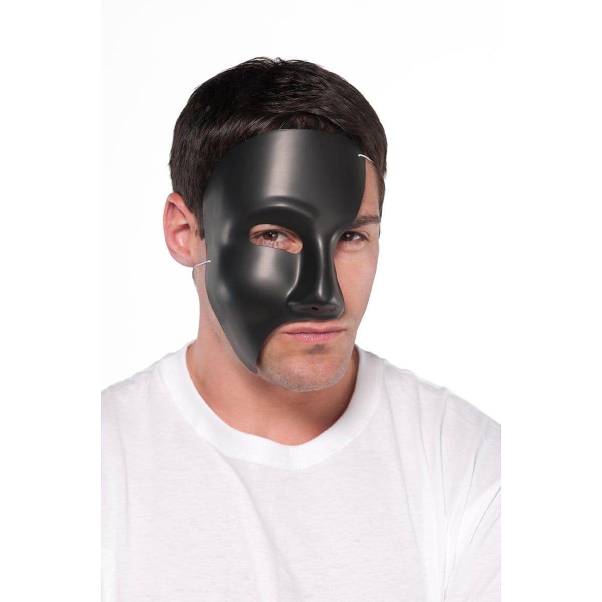 Buy Costume Accessories Black phantom mask sold at Party Expert