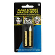 Buy Costume Accessories Black & white makeup sticks sold at Party Expert