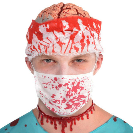 SUIT YOURSELF COSTUME CO. Costume Accessories Bloody Surgeon Mask 809801777056