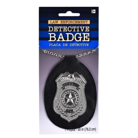 Buy Costume Accessories Detective badge sold at Party Expert