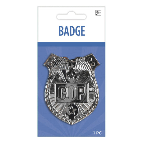 SUIT YOURSELF COSTUME CO. Costume Accessories Police badge 809801704311