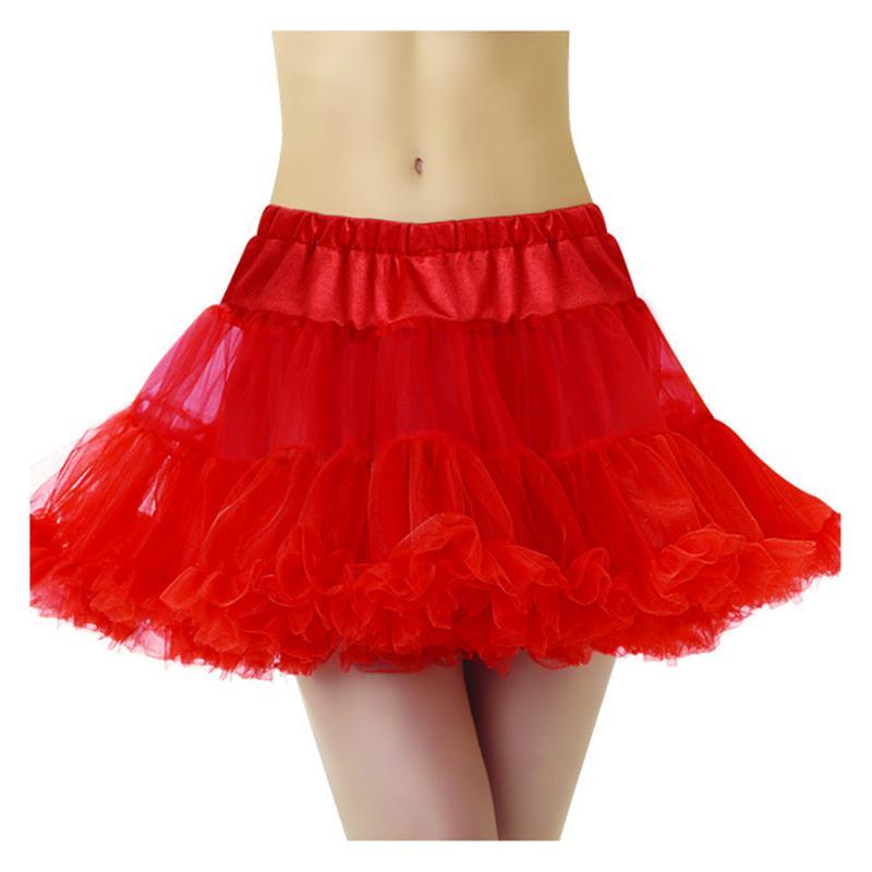 Buy Costume Accessories Red full petticoat for women sold at Party Expert