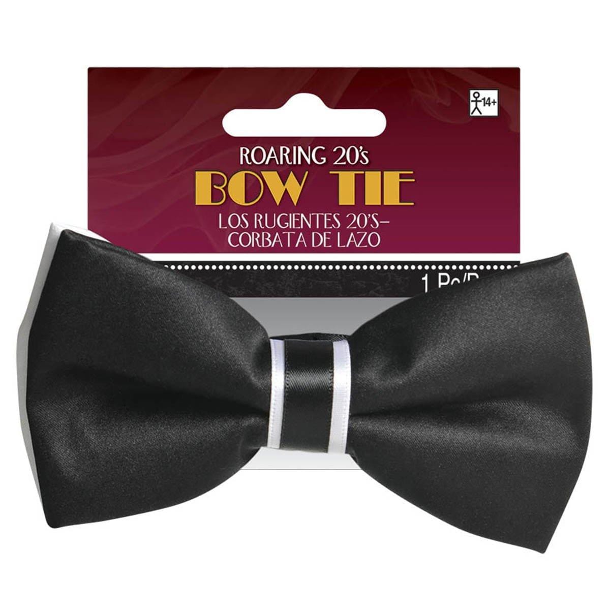 Buy Costume Accessories Roaring 20's tuxedo bow tie sold at Party Expert