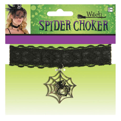 Buy Costume Accessories Spider choker sold at Party Expert