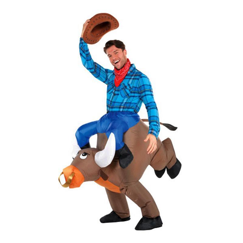 Buy Costumes Bull Inflatable Costume for Adults sold at Party Expert
