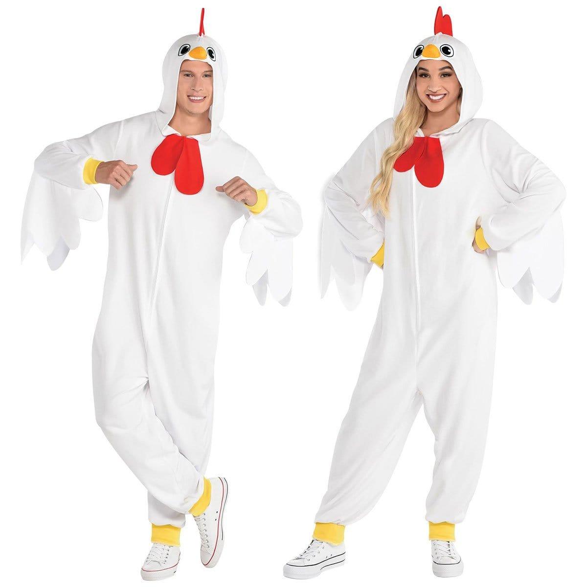 Buy Costumes Chicken Zipster for Adults sold at Party Expert