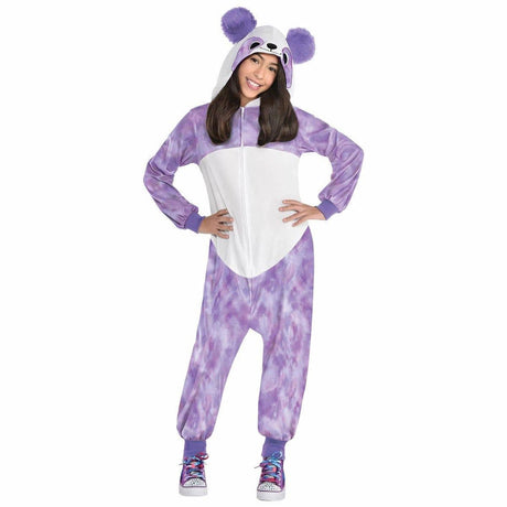 SUIT YOURSELF COSTUME CO. Costumes Purple Panda Zipster for Kids