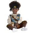 SUIT YOURSELF COSTUME CO. Costumes Ship Wrecked Costume for Babies and Toddlers, Brown and Blue Jumpsuit