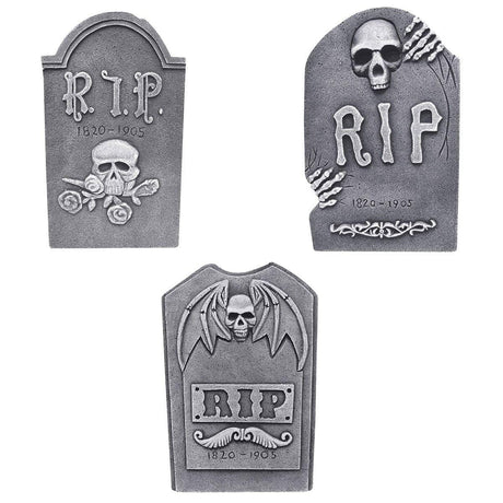 Buy Halloween R.I.P. tombstone - Assortment sold at Party Expert