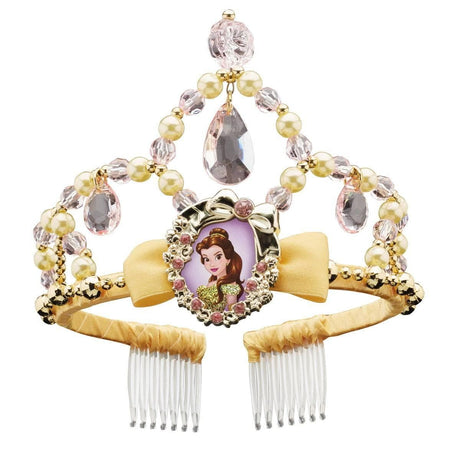 Buy Costume Accessories Belle classic tiara for girls, Beauty and the Beast sold at Party Expert