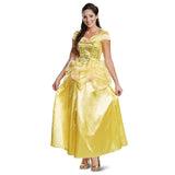 Buy Costumes Belle Deluxe Dress for Adults, Beauty and the Beast sold at Party Expert