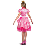 TOY-SPORT Costumes Princess Peach Deluxe Costume for Adults, Super Mario Bros.