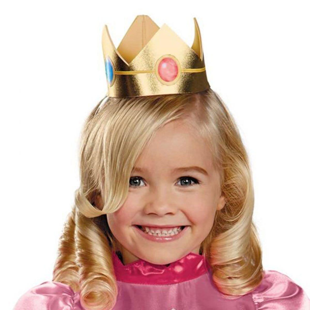 Buy Costumes Princess Peach Deluxe Costume for Toddlers, Super Mario Bros. sold at Party Expert