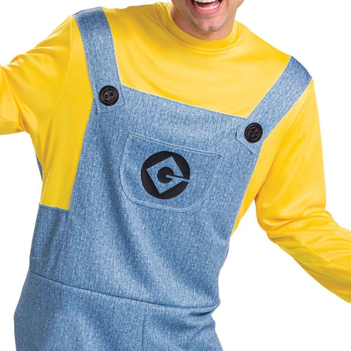 Buy Costumes Stuart Deluxe Costume for Adults, Minions sold at Party Expert