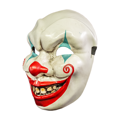TRICK OR TREAT STUDIOS INC Costume Accessories The Deep Web Murdershow Gnarly the Clown mask for Adults 811501036326