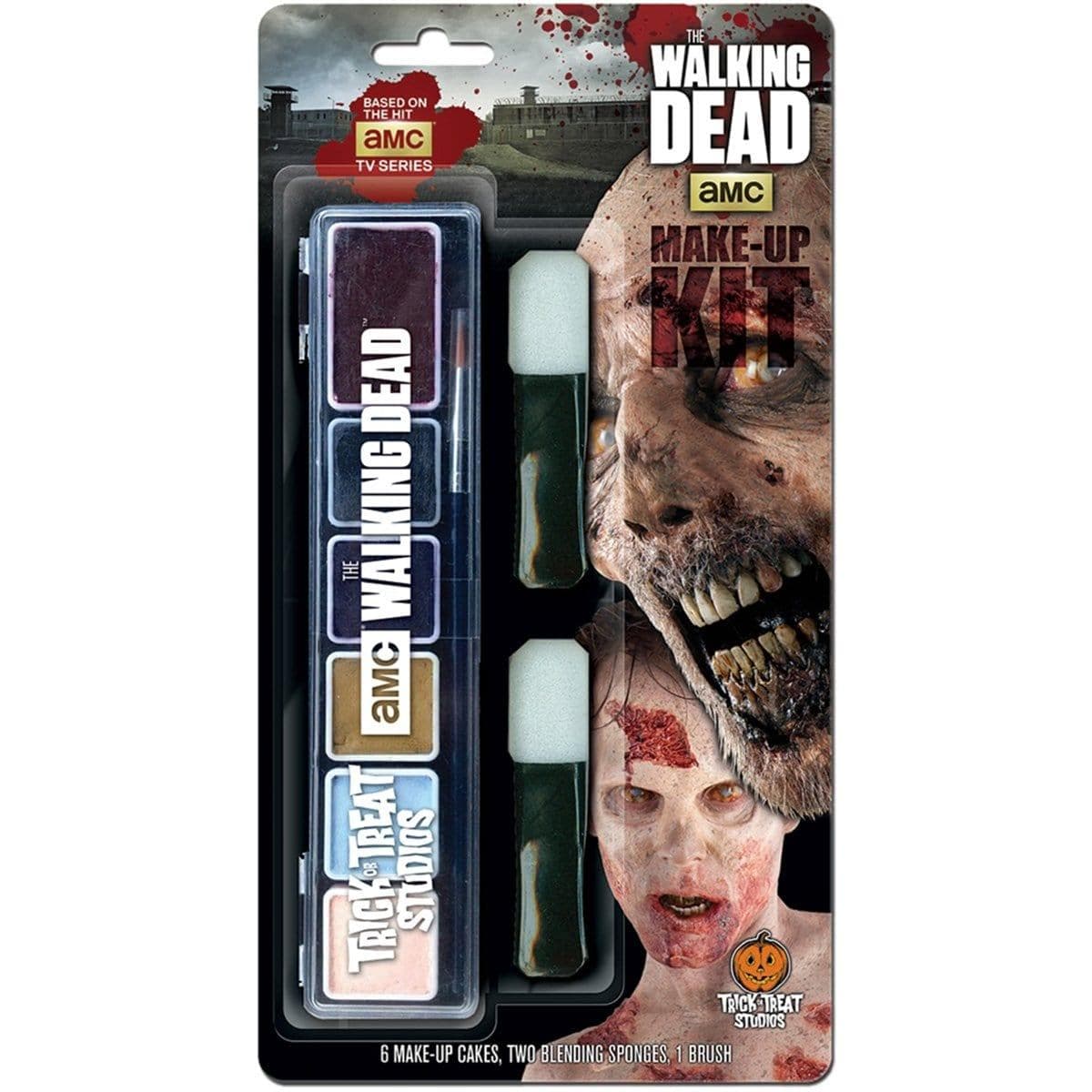 Buy Costume Accessories Zombie makeup kit, The Walking Dead sold at Party Expert