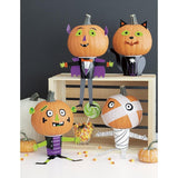 Buy Halloween Cat & Pumpkin Mini Pumpkin Decorating Kit sold at Party Expert