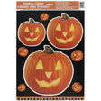 Buy Halloween Pumpkin window decorations sold at Party Expert