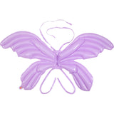 WIDE OCEAN INTERNATIONAL TRADE BEIJING CO., LTD Costume Accessories Purple Macaroon Butterfly Balloon Wings, 1 Count 810077659434